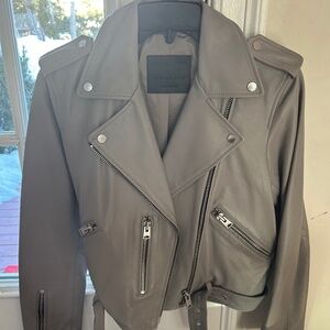 All Saints leather jacket
